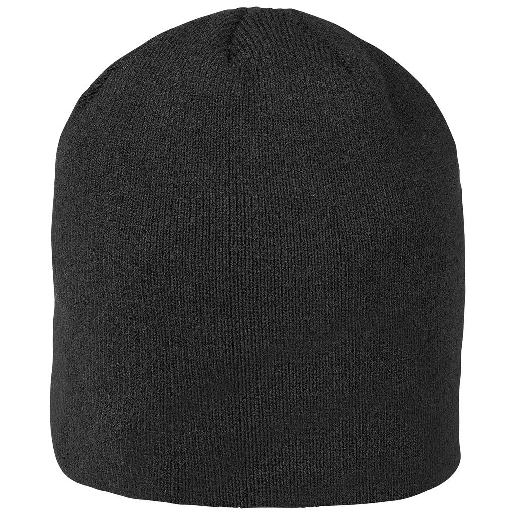 Pinnacle Acrylic Beanie in Black - Print Fast Express
