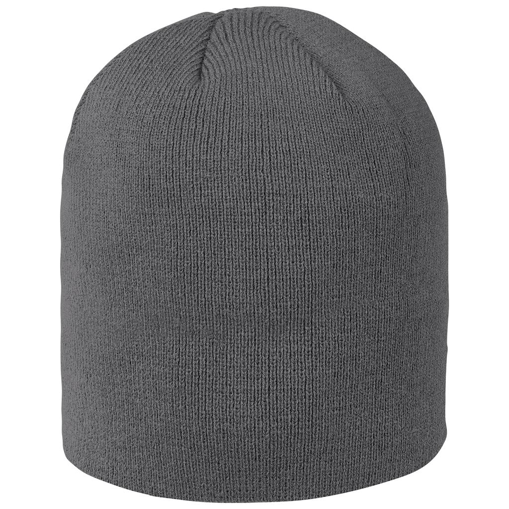 Pinnacle Acrylic Beanie in Grey - Print Fast Express