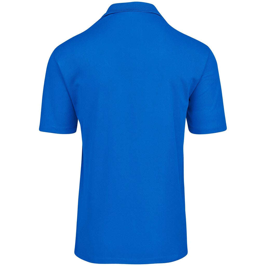 Mens Edge Golf Shirt in Blue - Print Fast Express
