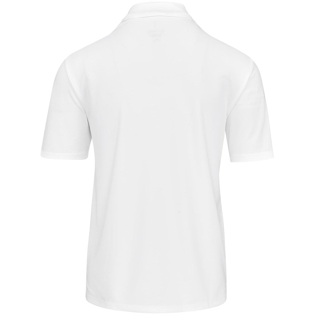 Mens Edge Golf Shirt in White - Print Fast Express