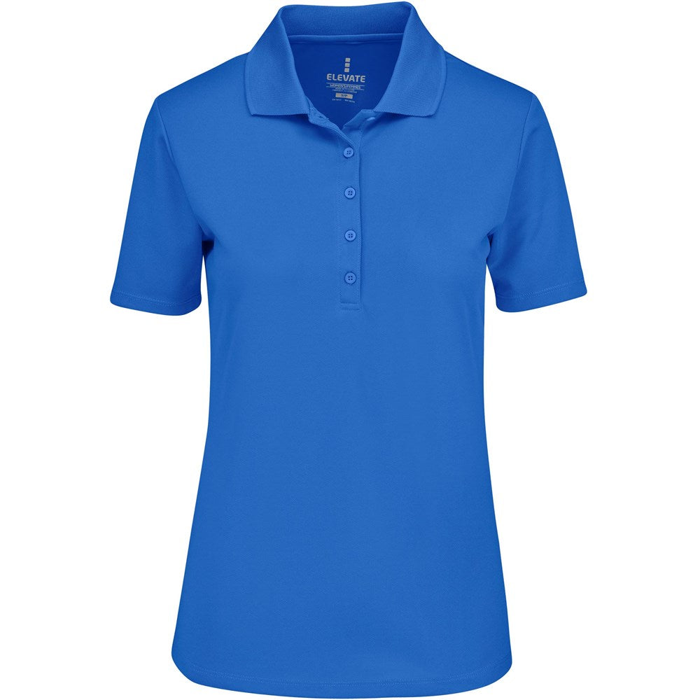 Ladies Edge Golf Shirt in Blue — Print Fast Express