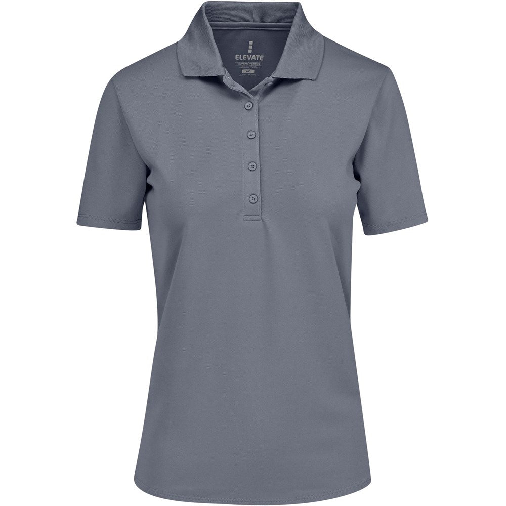 Ladies Edge Golf Shirt in Grey — Print Fast Express