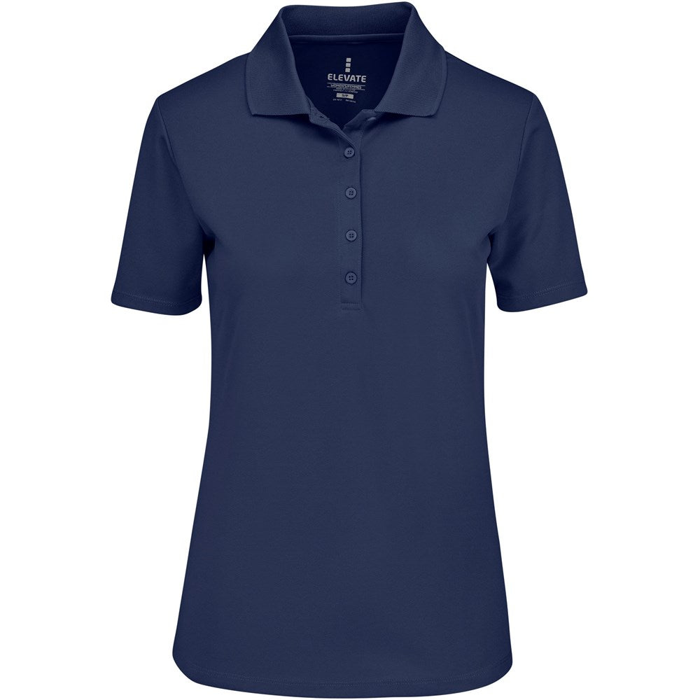 Ladies Edge Golf Shirt in Navy — Print Fast Express
