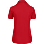 Ladies Edge Golf Shirt in Red - Print Fast Express