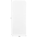 Double Sided Fabric Tube System Skin 0.8m custom branded with your logo