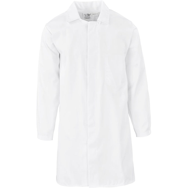 Element Food Safety Coat - White custom branded with your logo by Print Fast Express