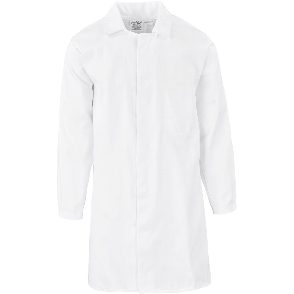 Element Food Safety Coat - White in White — Print Fast Express