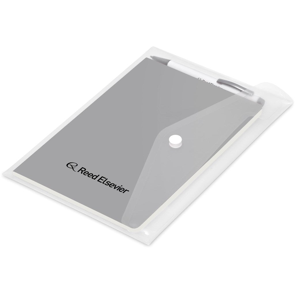 Altitude Mills Notebook & Pen Set in Grey — Print Fast Express