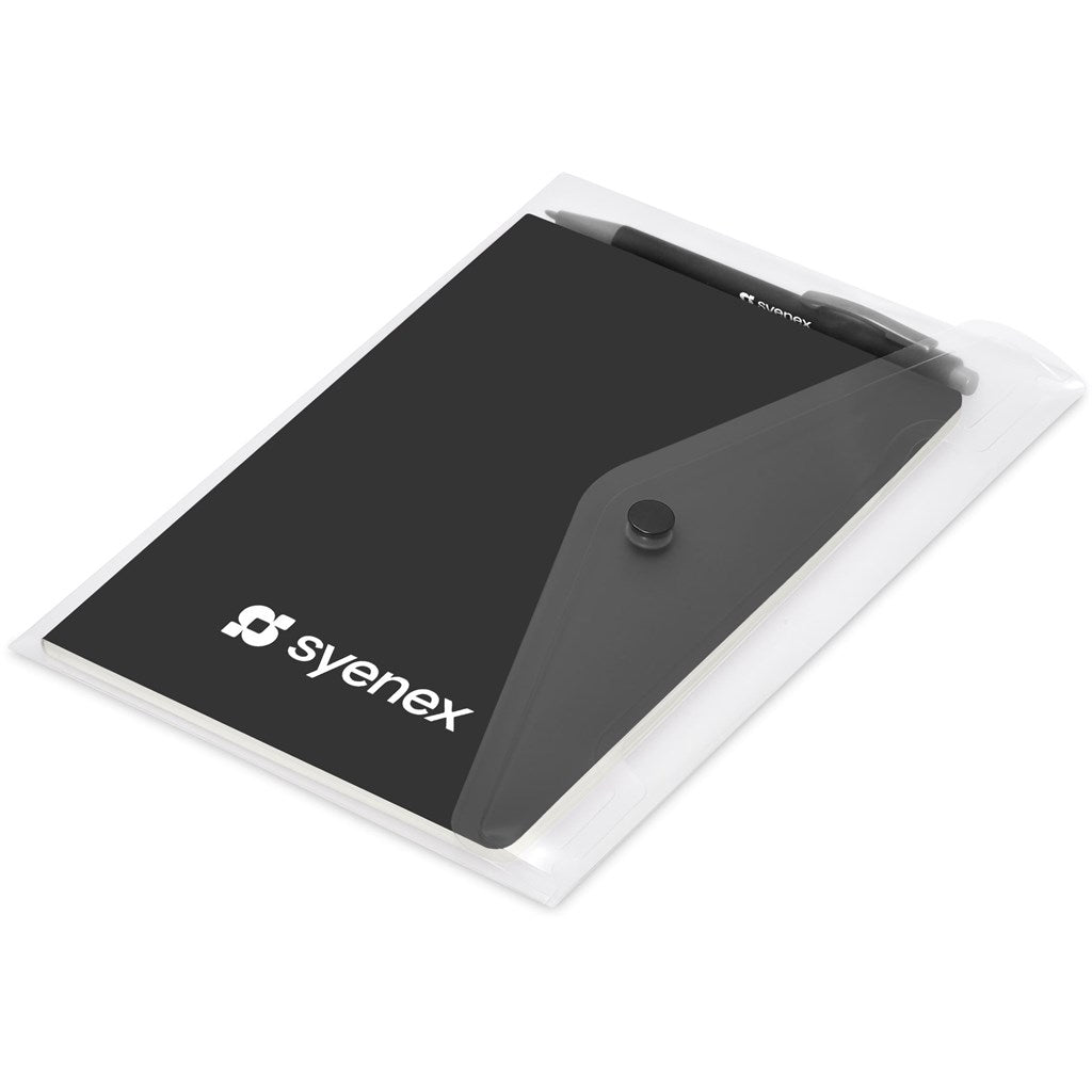 Altitude Yates Notebook & Pen Set in Black — Print Fast Express