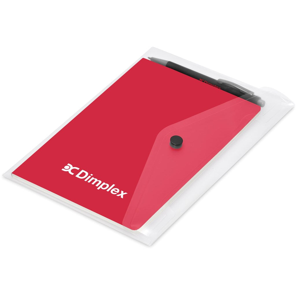 Altitude Yates Notebook & Pen Set in Red — Print Fast Express