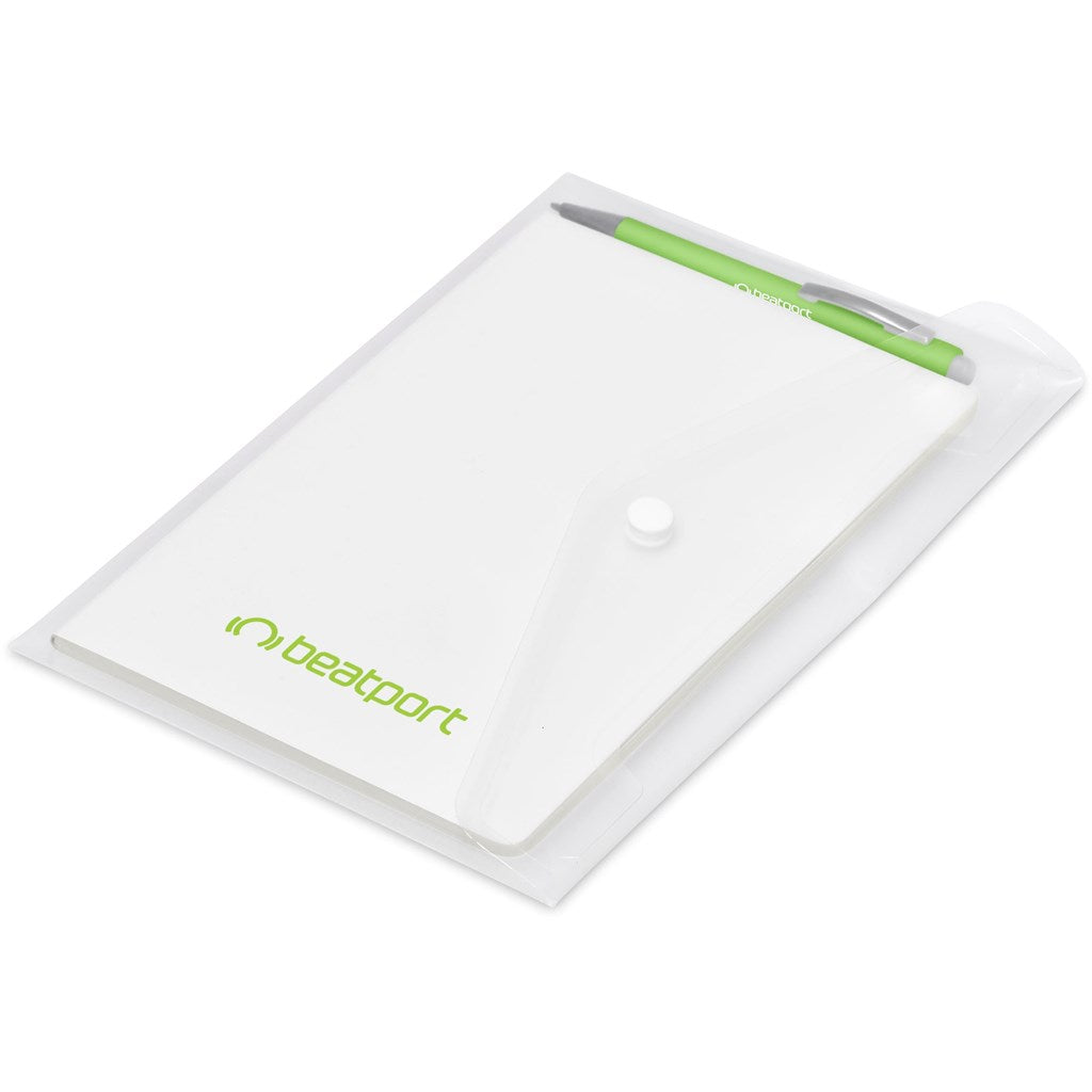 Altitude Nixon Notebook & Pen Set in Lime — Print Fast Express