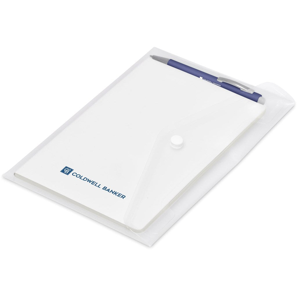 Altitude Nixon Notebook & Pen Set in Navy — Print Fast Express