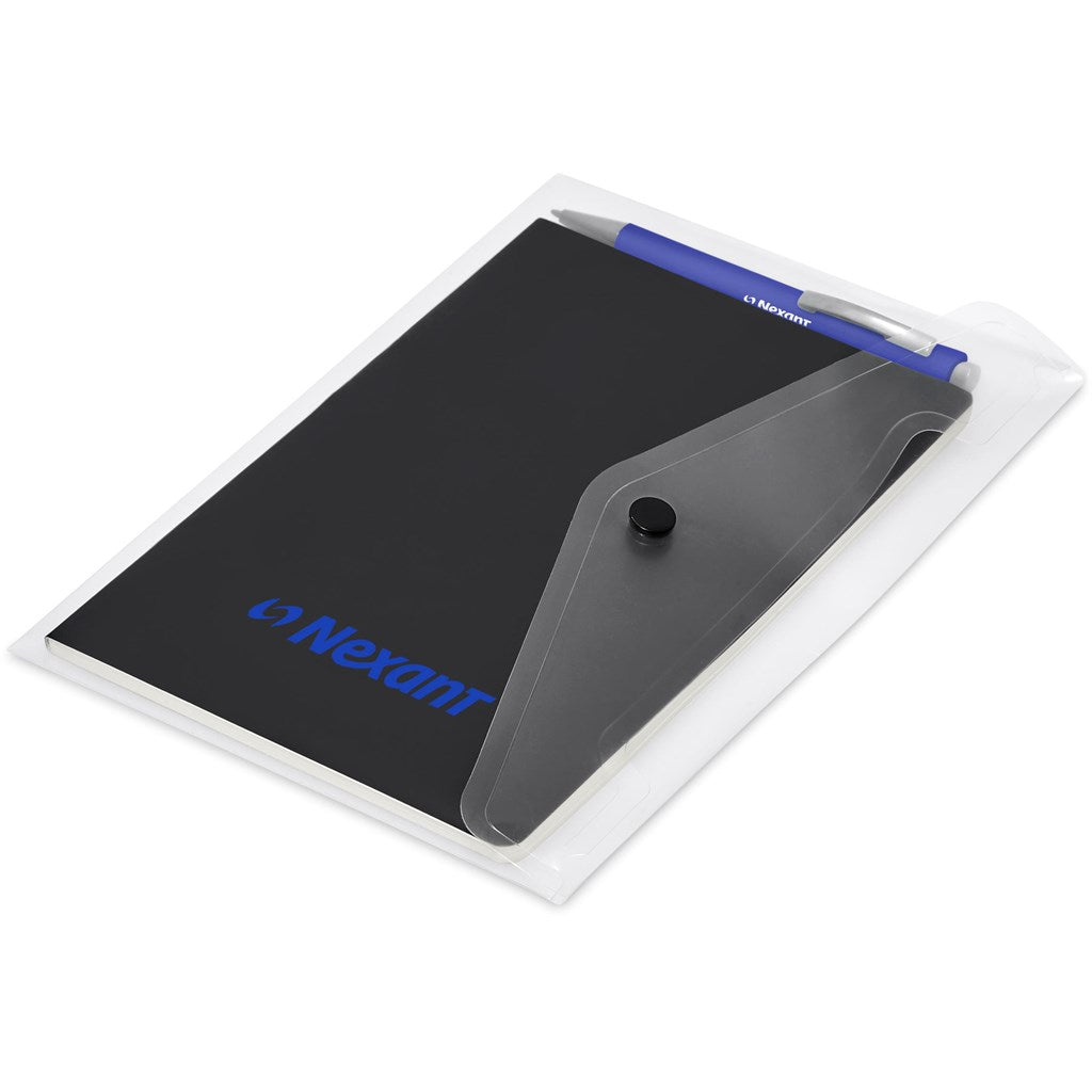 Altitude Perry Notebook & Pen Set in Blue — Print Fast Express
