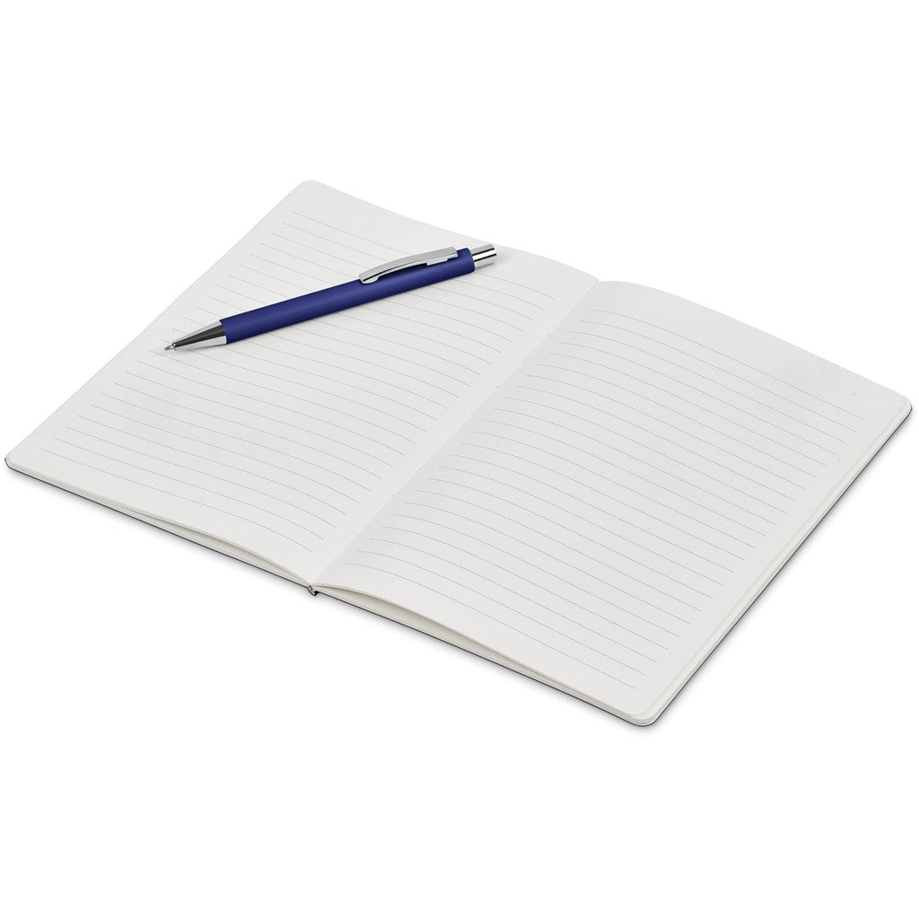 Altitude Perry Notebook & Pen Set in Navy - Print Fast Express
