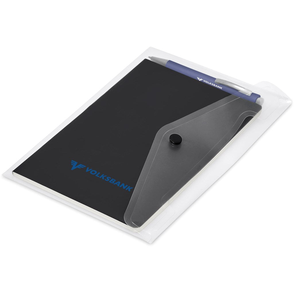 Altitude Perry Notebook & Pen Set in Navy — Print Fast Express