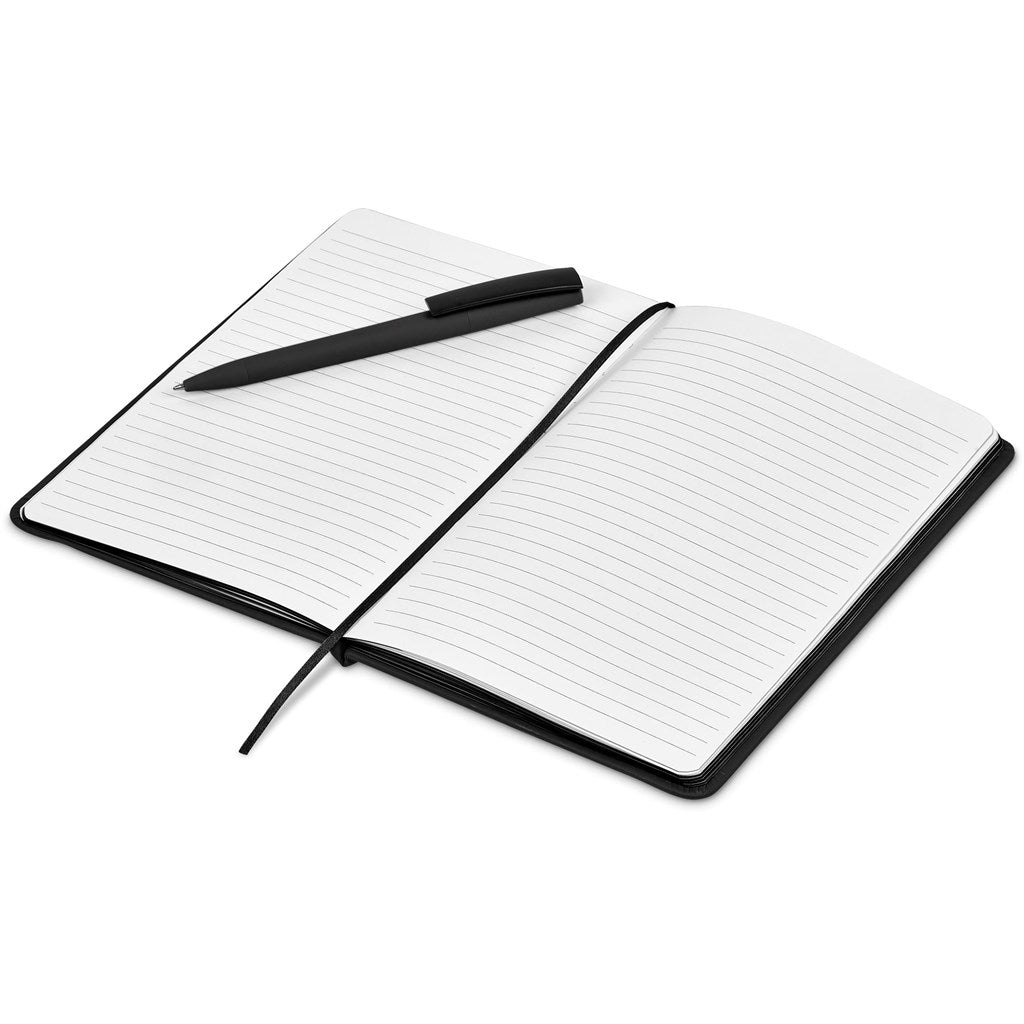 Altitude Johnson Notebook & Pen Set in Black - Print Fast Express
