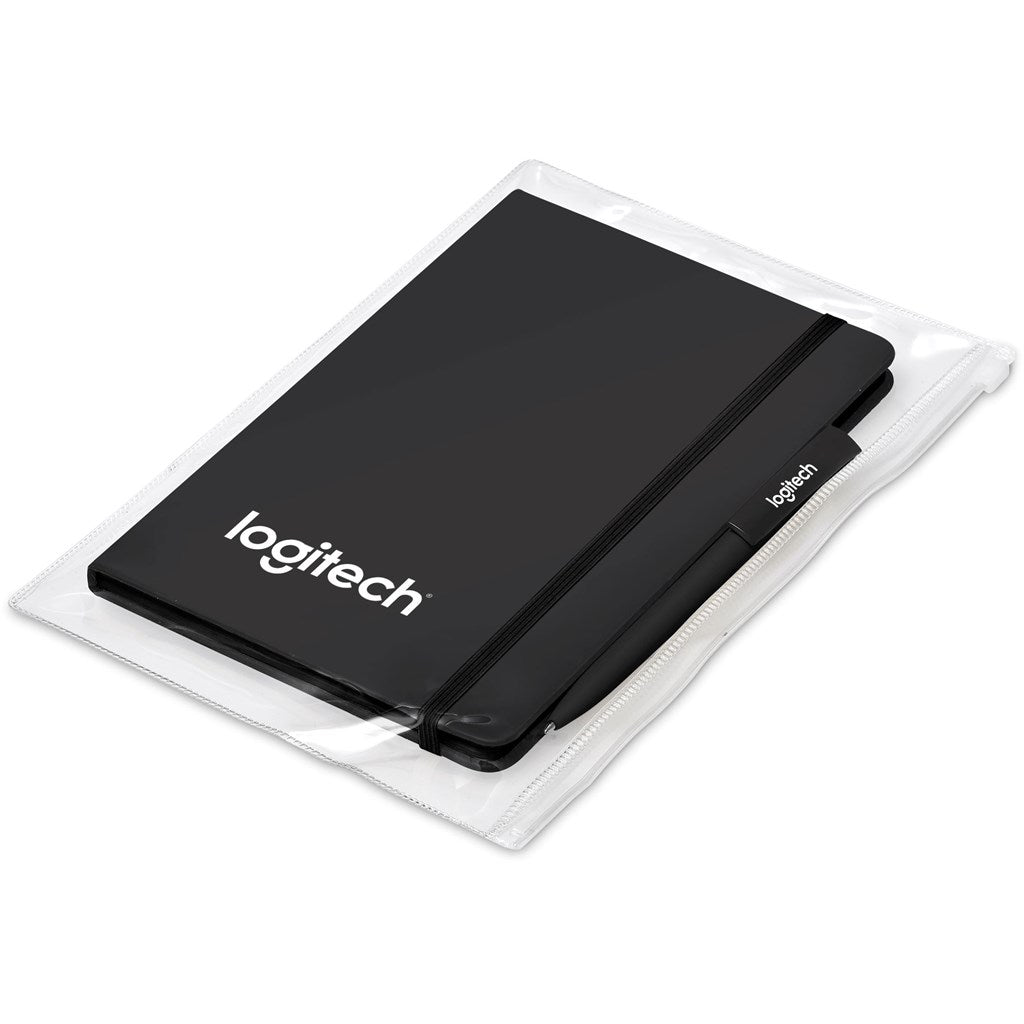Altitude Johnson Notebook & Pen Set in Black — Print Fast Express