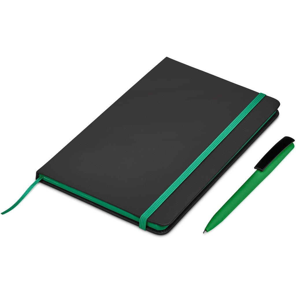 Altitude Johnson Notebook & Pen Set in Green - Print Fast Express