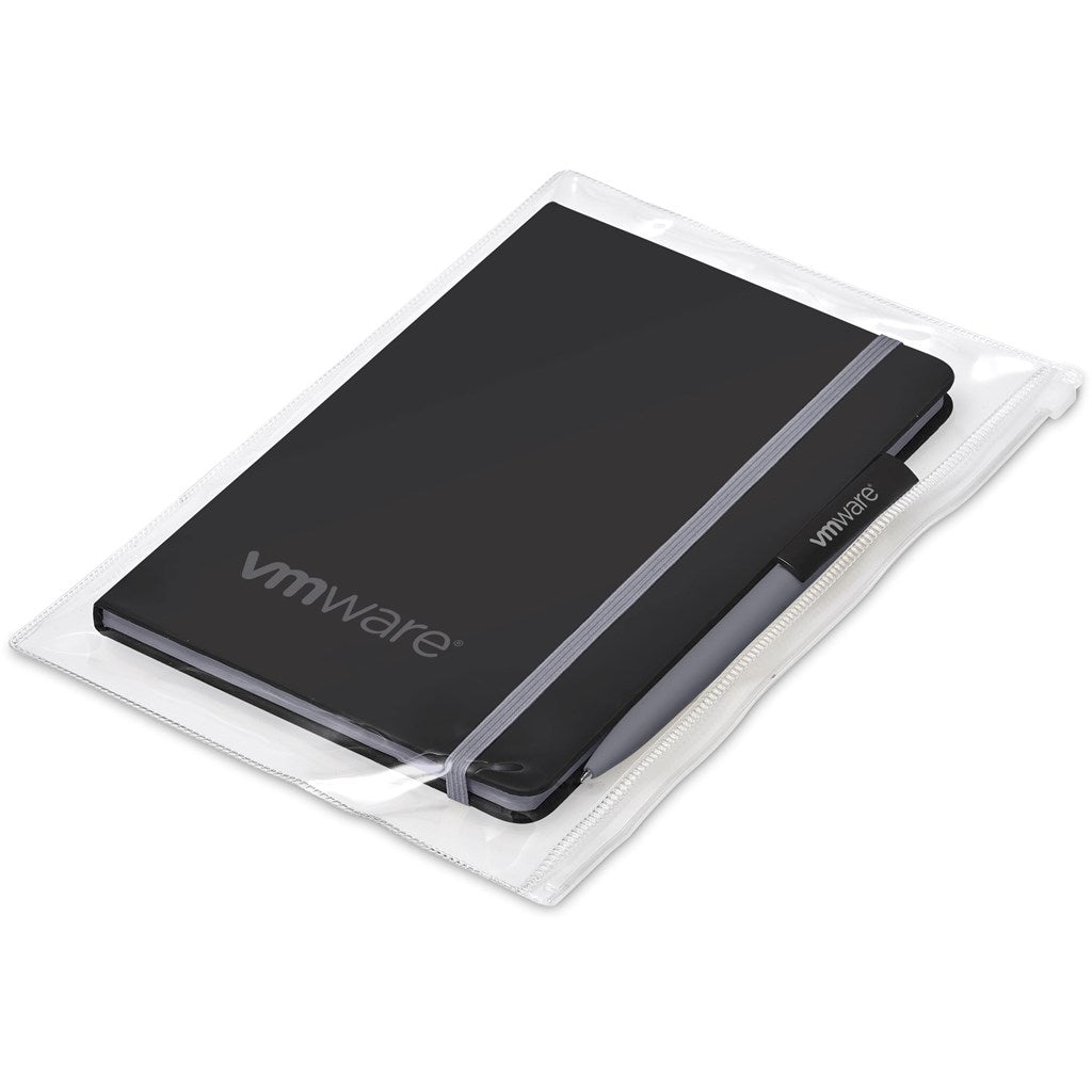 Altitude Johnson Notebook & Pen Set in Grey — Print Fast Express