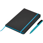 Altitude Johnson Notebook & Pen Set in Turquoise - Print Fast Express