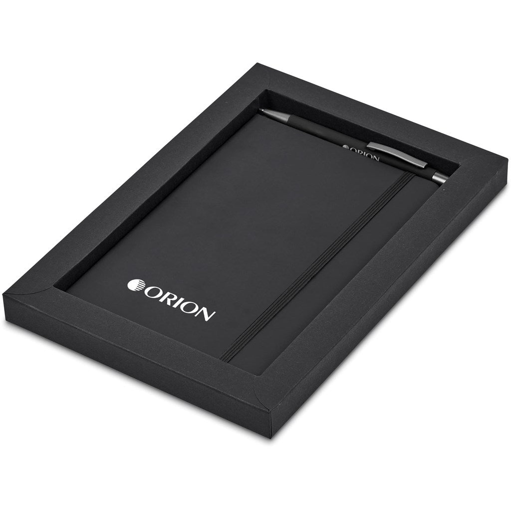 Altitude Miller Notebook & Pen Set in Black — Print Fast Express
