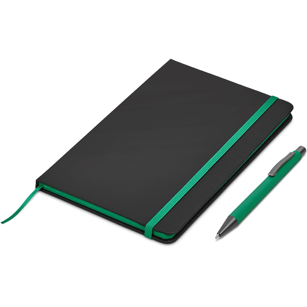 Altitude Miller Notebook & Pen Set in Green - Print Fast Express