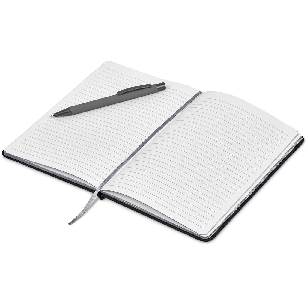 Altitude Miller Notebook & Pen Set in Grey - Print Fast Express