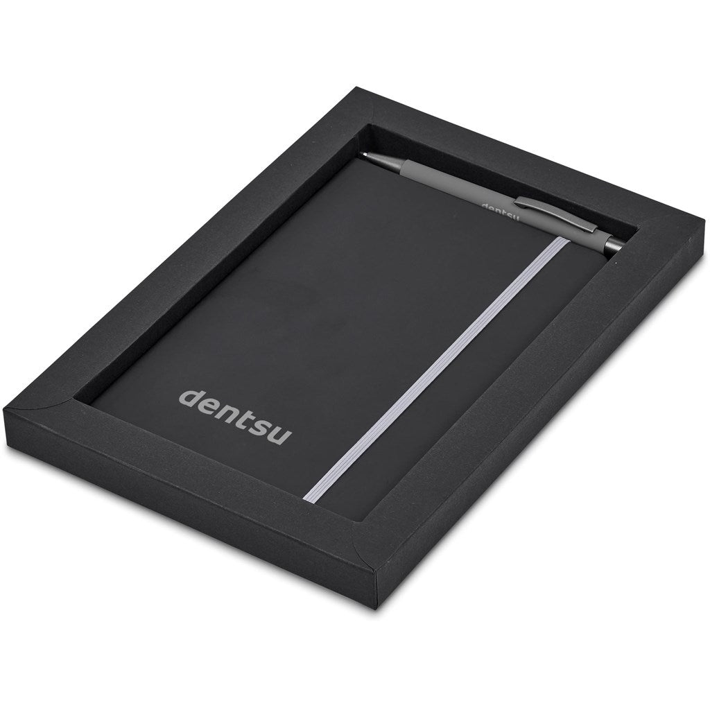 Altitude Miller Notebook & Pen Set in Grey — Print Fast Express