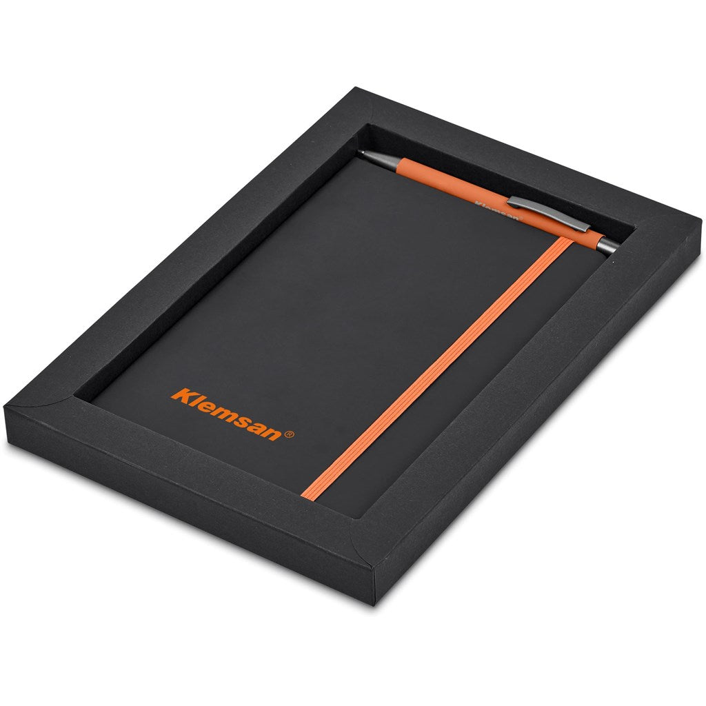 Altitude Miller Notebook & Pen Set in Orange — Print Fast Express