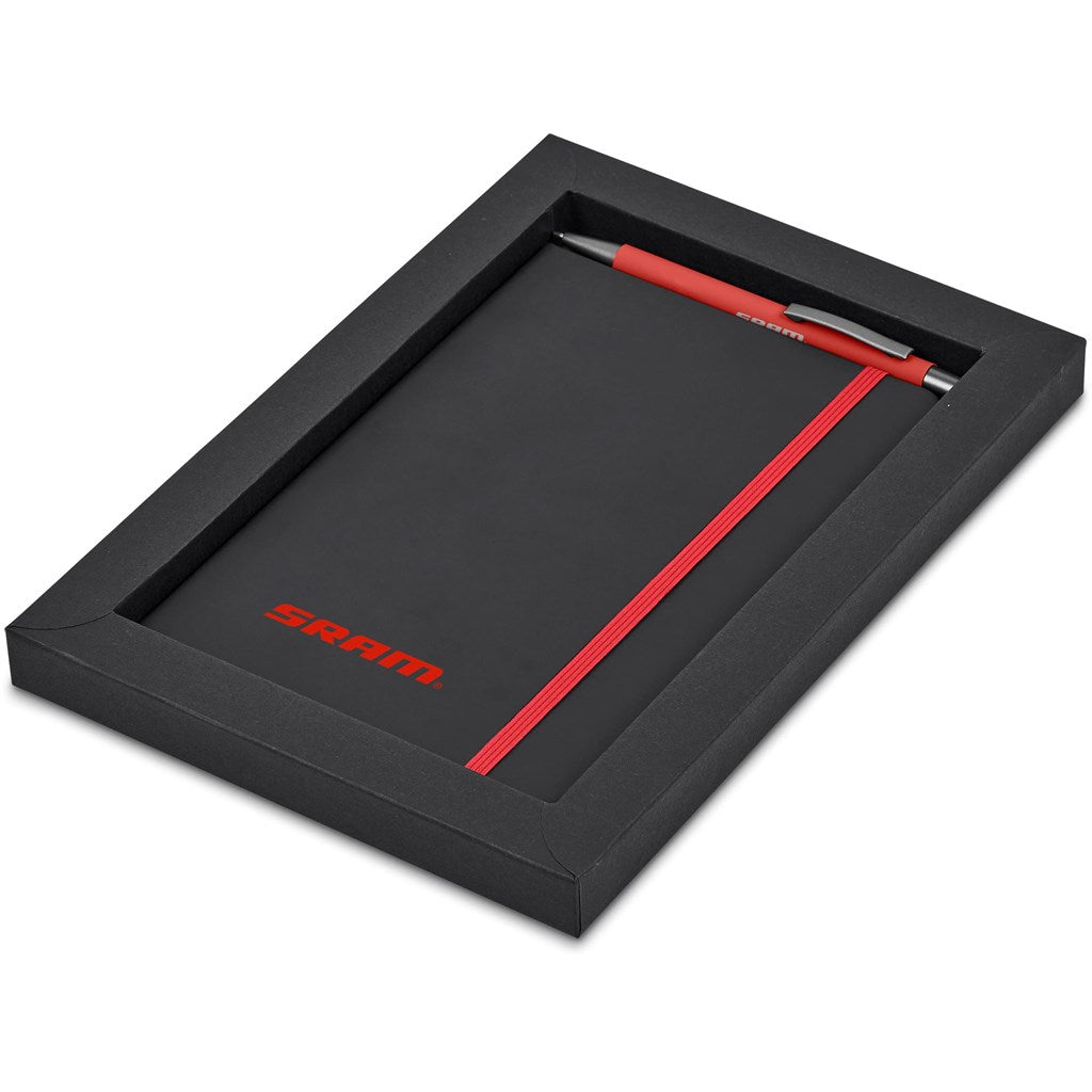Altitude Miller Notebook & Pen Set in Red — Print Fast Express
