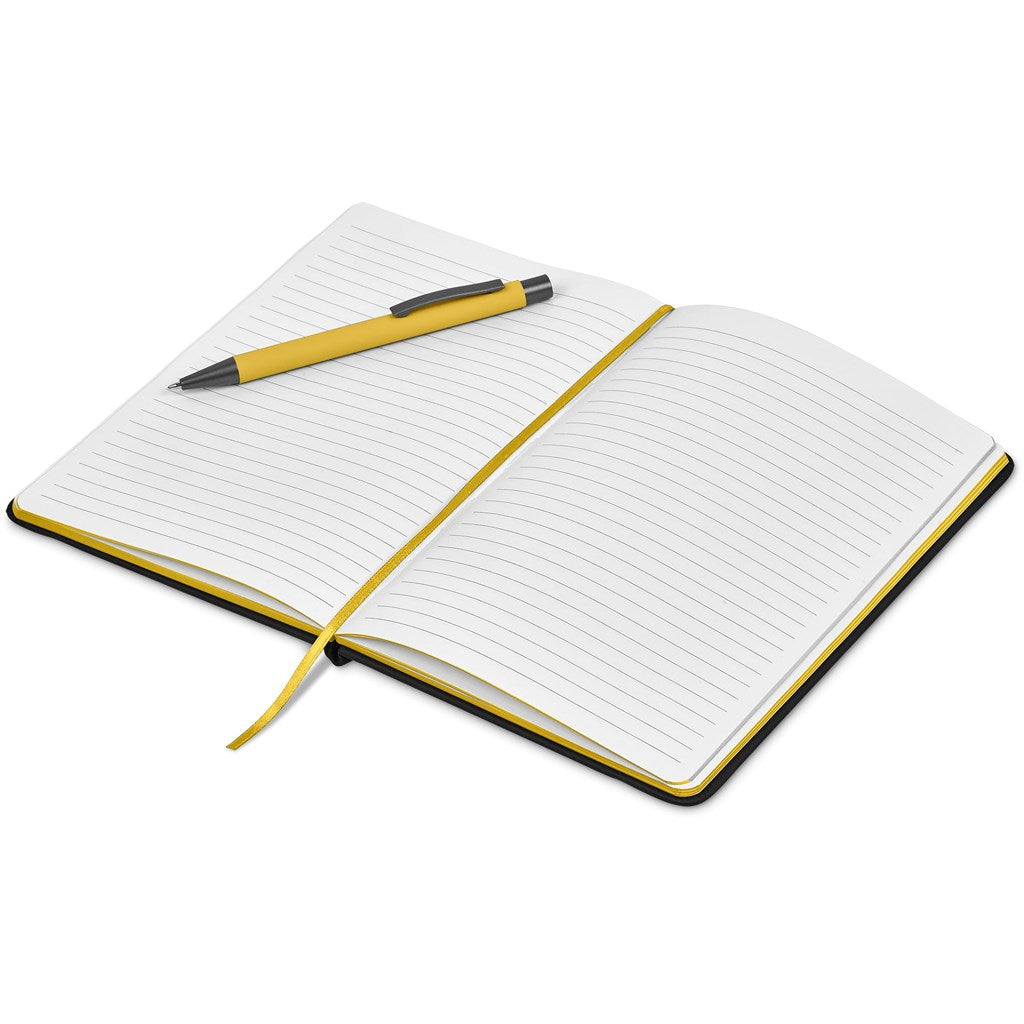 Altitude Miller Notebook & Pen Set in Yellow - Print Fast Express