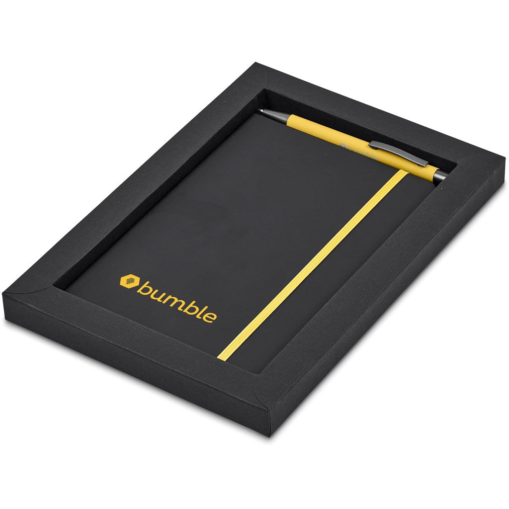 Altitude Miller Notebook & Pen Set in Yellow — Print Fast Express