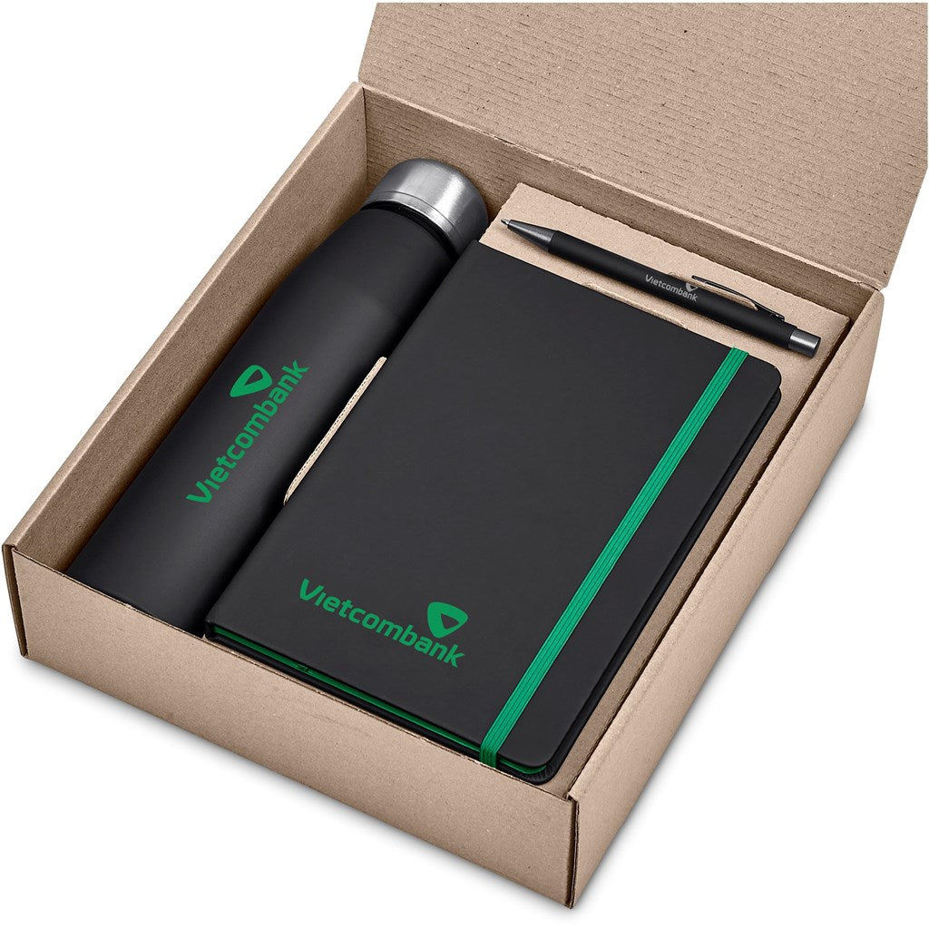 Altitude Wallace Kraft Gift Set in Green — Print Fast Express