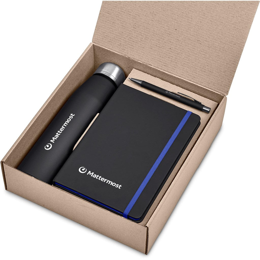 Altitude Wallace Kraft Gift Set in Royal Blue — Print Fast Express