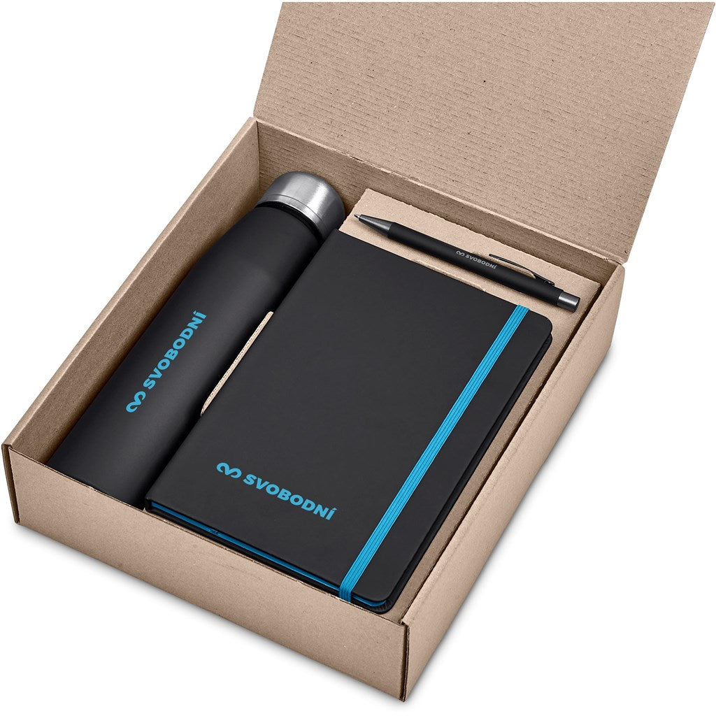 Altitude Wallace Kraft Gift Set in Turquoise — Print Fast Express