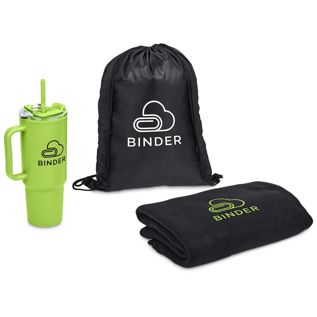 Finn Winter Gift Set in Lime — Print Fast Express