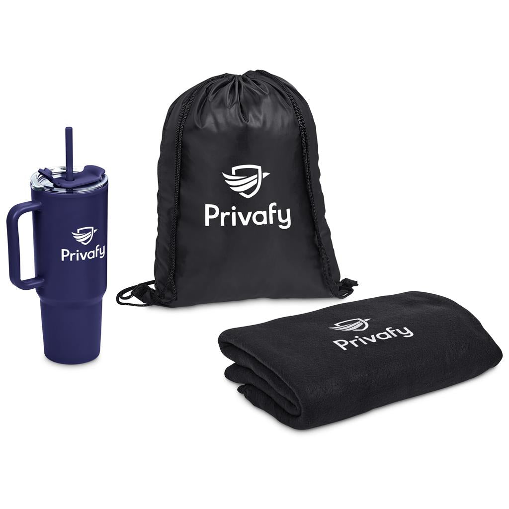 Finn Winter Gift Set in Navy — Print Fast Express