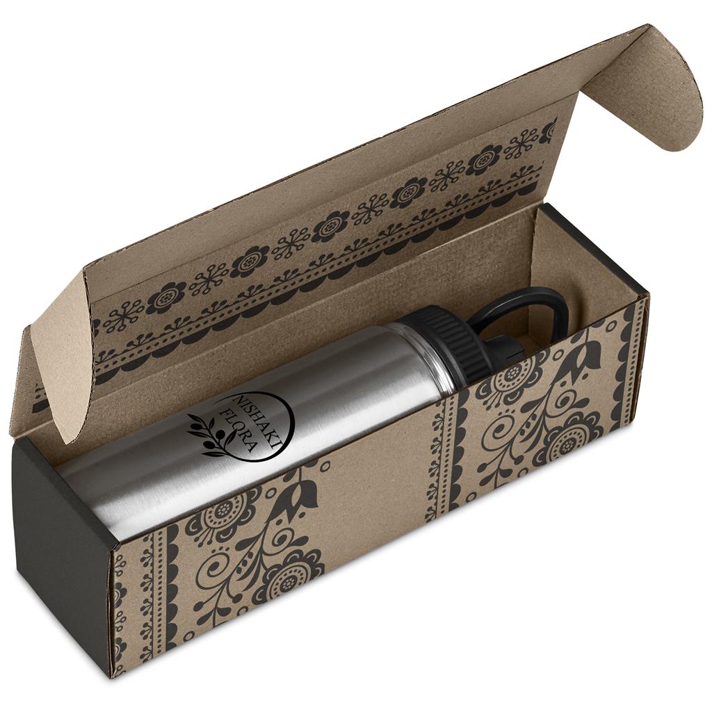 Altitude Cardozo Bottle in Bianca Custom Gift Box in Black — Print Fast Express