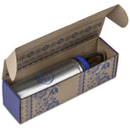 Altitude Cardozo Bottle in Bianca Custom Gift Box in Blue — Print Fast Express