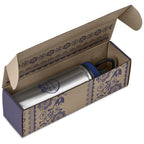 Altitude Cardozo Bottle in Bianca Custom Gift Box in Navy — Print Fast Express