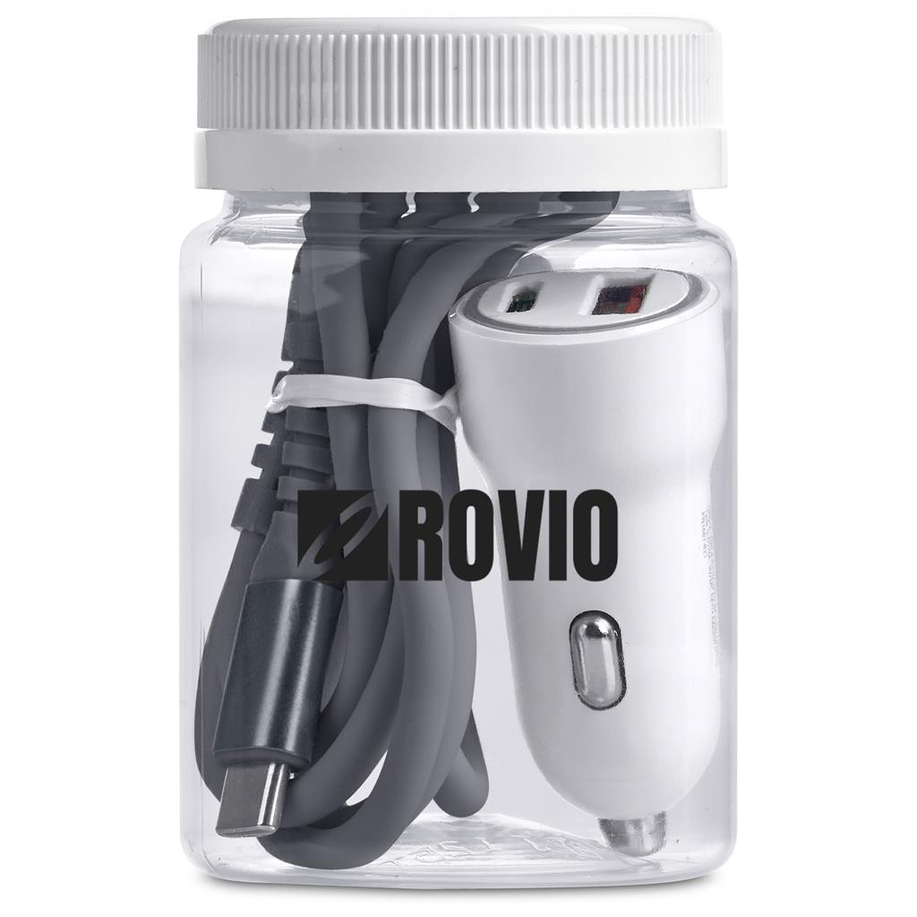 Altitude Carto Gift Jar in Grey — Print Fast Express