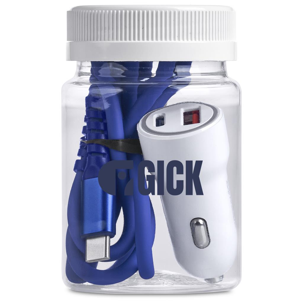 Altitude Carto Gift Jar in Navy — Print Fast Express