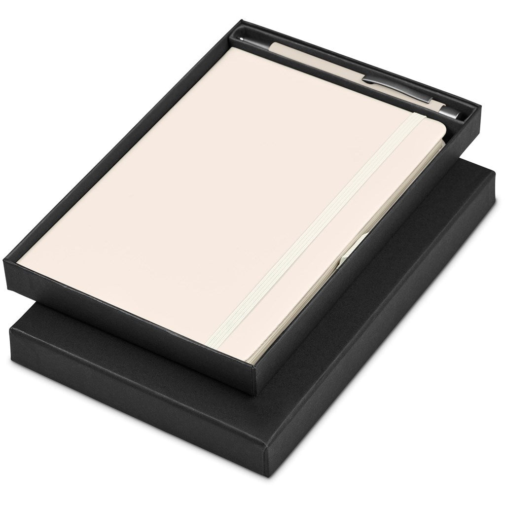 Carson Notebook & Pen Set in Cream — Print Fast Express