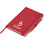 Carson Notebook & Pen Set in Red - Print Fast Express