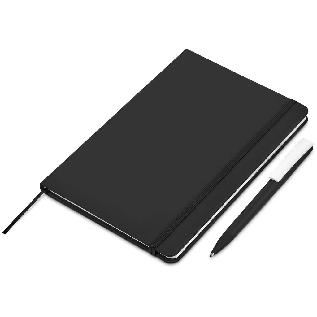 Query Notebook & Pen Set in Black - Print Fast Express