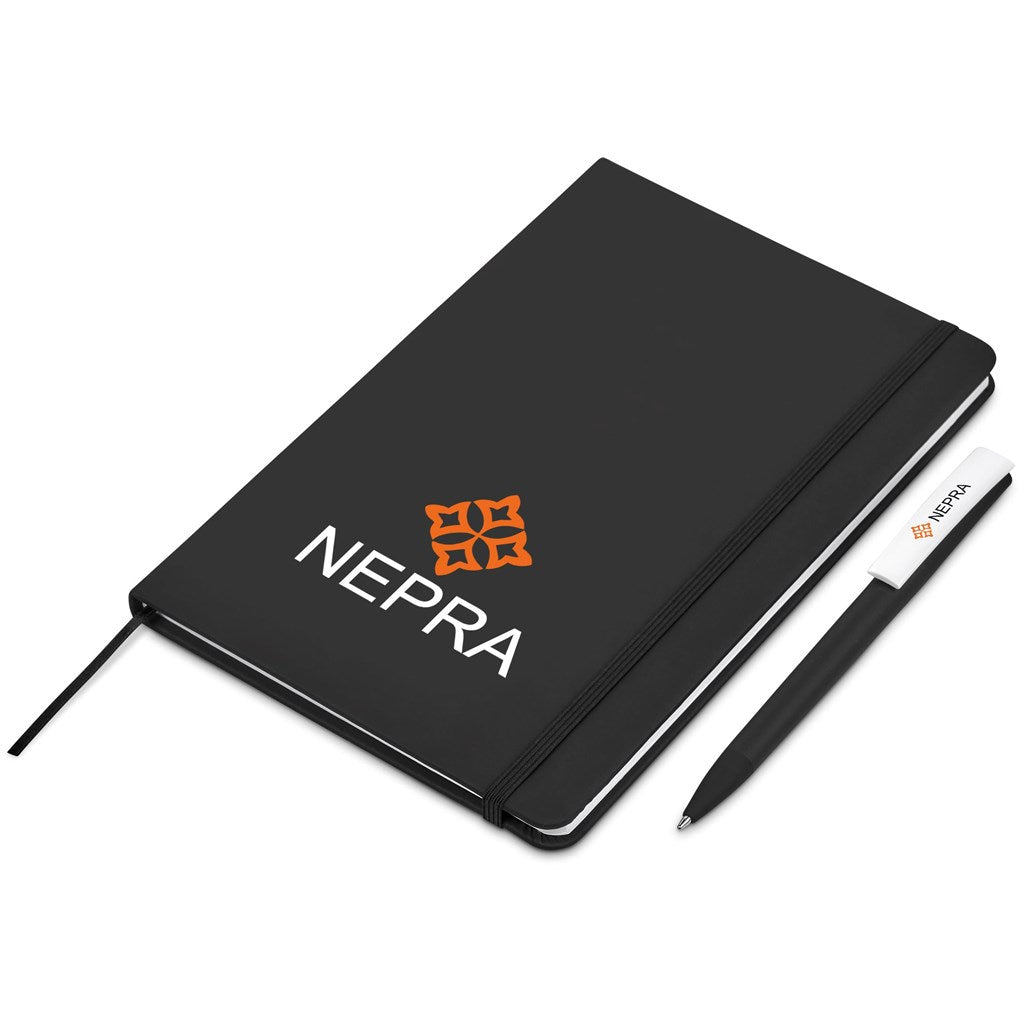 Query Notebook & Pen Set in Black — Print Fast Express