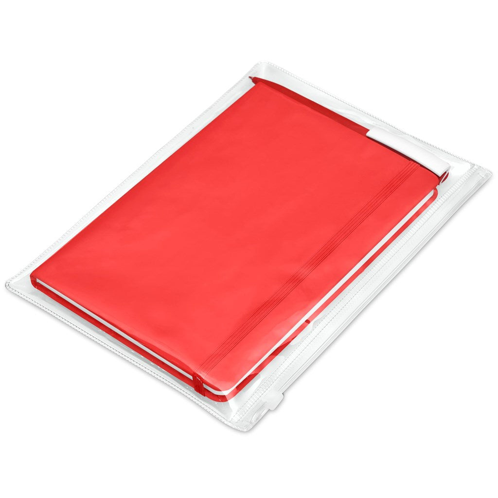 Query Notebook & Pen Set in Red - Print Fast Express