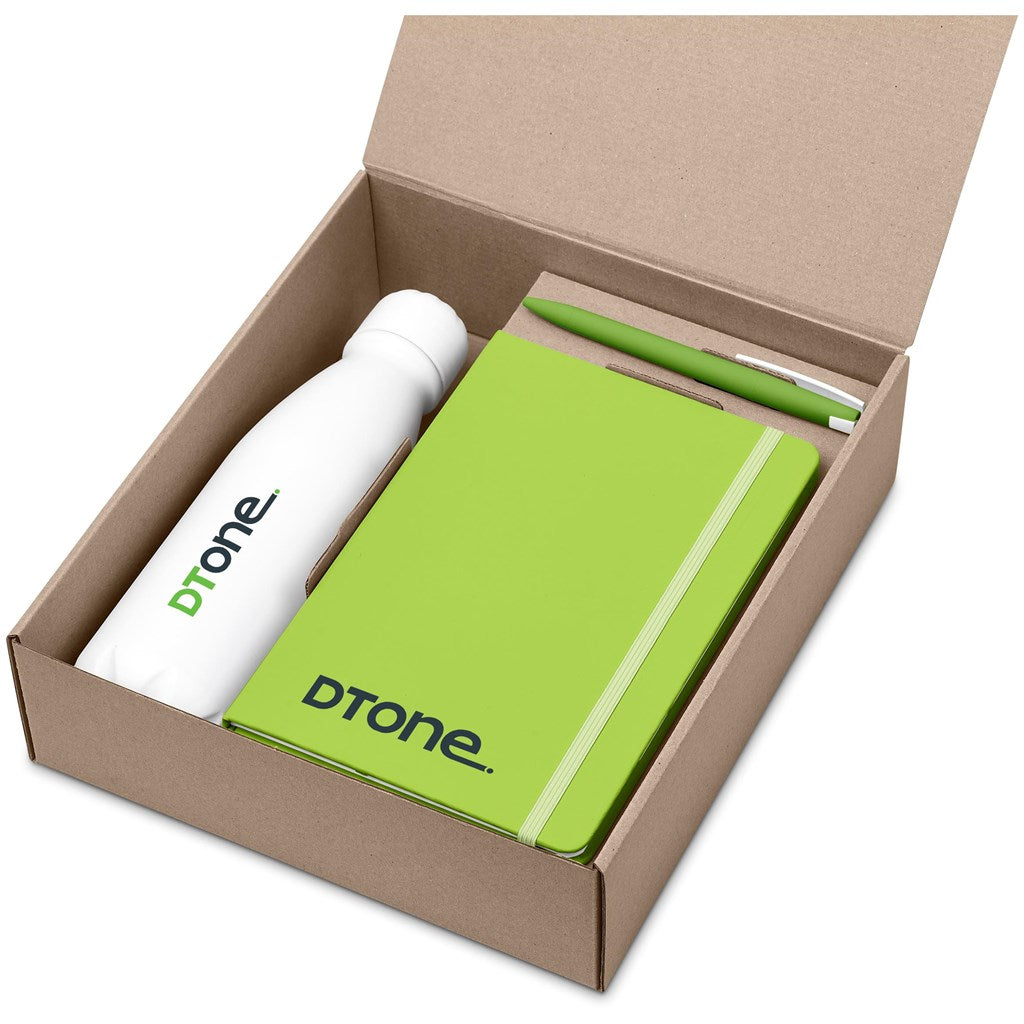 Bennet Kraft Gift Set in Lime — Print Fast Express