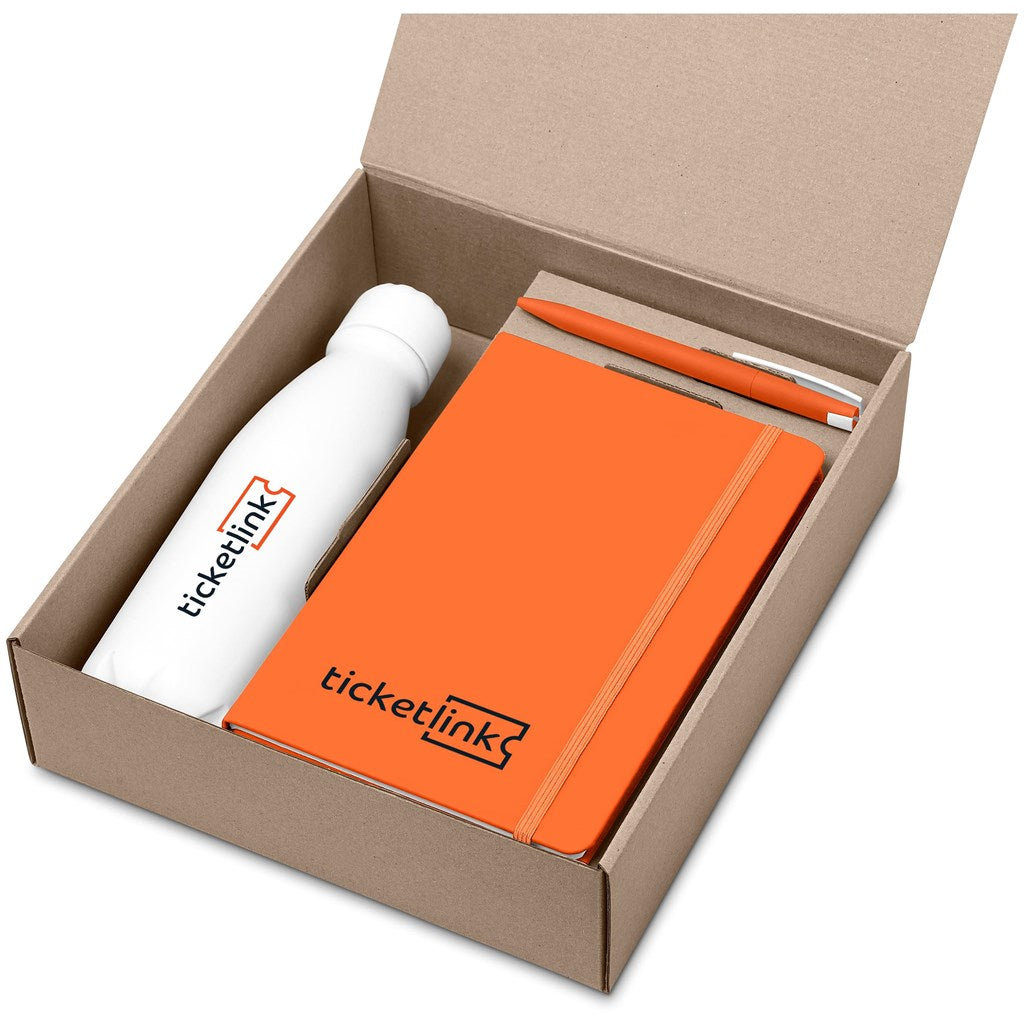 Bennet Kraft Gift Set in Orange — Print Fast Express