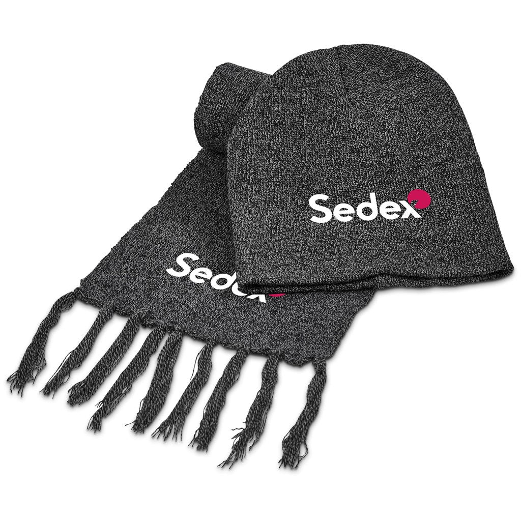 Estonia Winter Gift Set in Charcoal — Print Fast Express